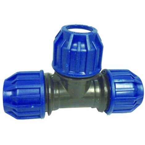 10 x RACCORDO POLIPROP TEE F D 32 X 1 X 32 MM (1/3)
