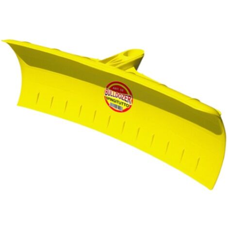 Lame A neige Buldozer 60 cm en plastique ABS jaune sans manche professionnel