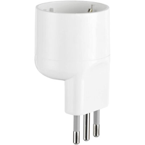 Adaptateur disassed 10a white color 71020