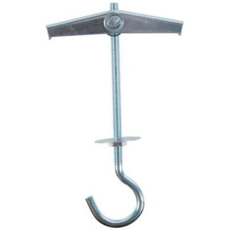 Fischer – Cheville basculante métallique KD 95 mm x 4 mm – Pour supports creux en carton-plâtre – Lot de 25 pièces – Fixation solide et rapide
