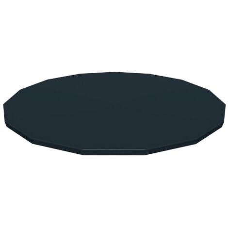 Abri de piscine Bestway 58038 top cover pour piscine hors sol ronde avec cadre 457 cm en PVC