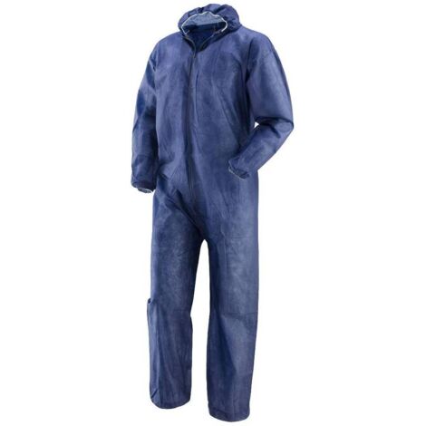 TUTA DA LAVORO MONOUSO 40 G/M2 BLU TG.XXL