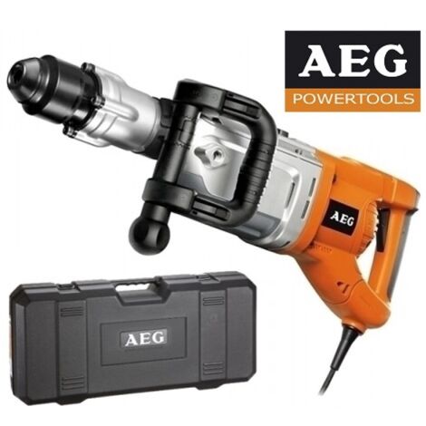 AEG – Perforateur burineur électrique 1700W 20J – Capacité de perçage béton 50mm – Poignée Soft-grip – Démarrage progressif