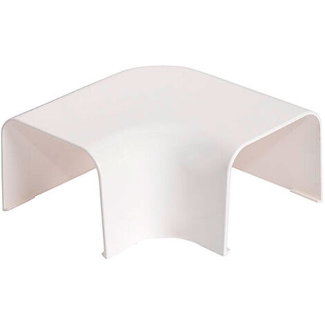 Courbe plate pour goulotte de climatisation 65x50 mm – Pour angles droits – Installation facile dans espaces confinés – Vecamco (1/2)
