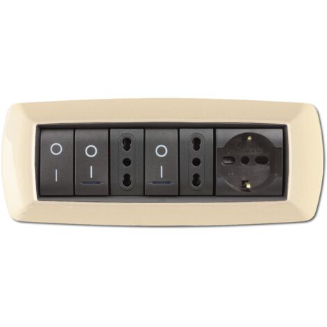 PLACCA LIFE LIVING PLAST AVORIO 7P (1/3)