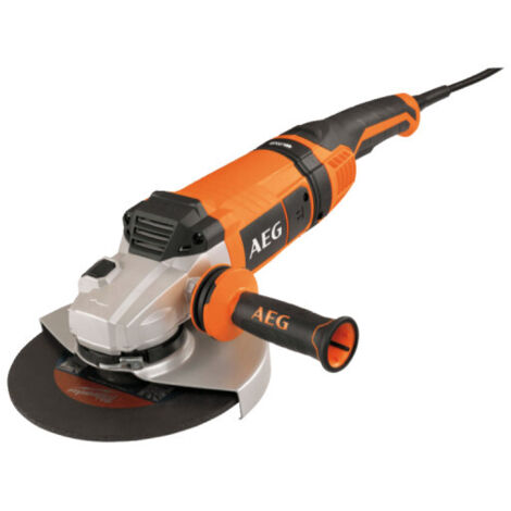 AEG – Meuleuse électrique 2400W 230mm – Profondeur de coupe 68mm – Moteur protégé résine époxy – Ergonomie améliorée avec poignée anti-vibration (1/10)