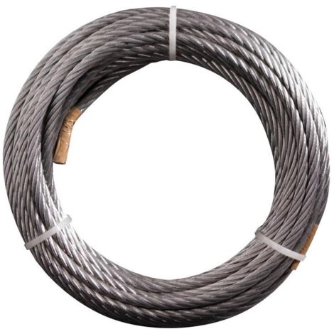 CA ble en acier galvanisA de 10 m avec 72 fils CA ble mA tallique de 6 mm (1/3)