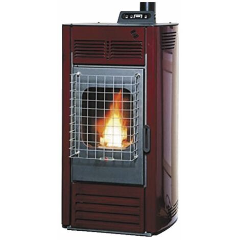 Grille de protection feu réglable 305x400mm – Acier satiné noir – Fixation magnétique – Sécurise autour des poêles à granulés et bois