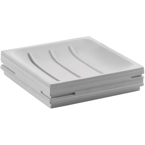 GEDY QU110200300 QUADROTTO Jabonera Blanca - ref: QU110200300 (1/2)