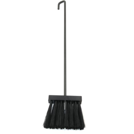 Idroweb – Brosse pour cheminée en fer forgé 55 cm – Largeur 10 cm – Poils PVC pour nettoyage efficace des cendres – Accessoire cheminée - CM 10 X