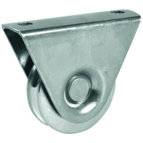 RUOTA CON SUPPORTO ESTERNO PER CANCELLI GOLA Y 80 mm (1/2)