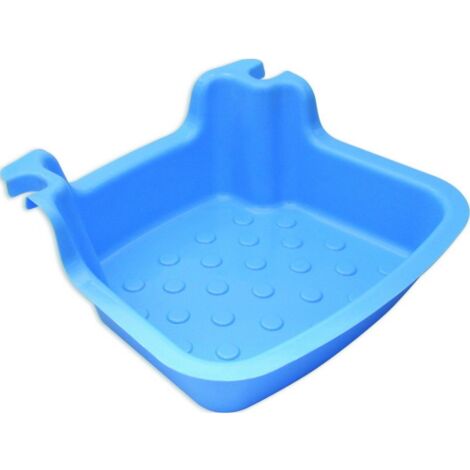 Bassin de pieds K672BU pour piscines hors sol avec joints compatibles avec e'chelles tubulaires pour accessoires de piscine