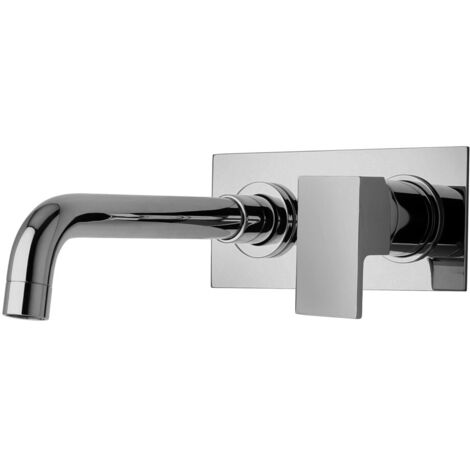 MONOCOMANDO LAVABO A MURO STILE 2.0 - Cromo (1/2)