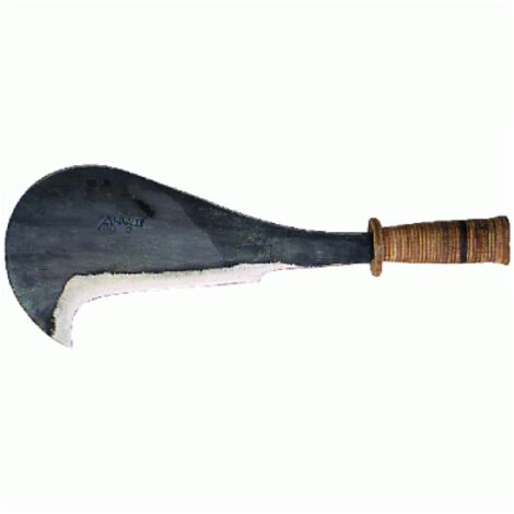 Serpe Rinaldi Monterotondo Art.116 N.2 Serpilles 29 cm serpe faucille avec manche en cuir