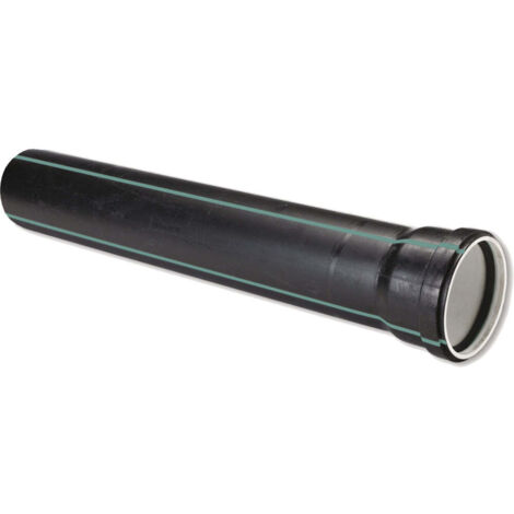 TUBO A INNESTO ""ULTRASILENT"" Ø90 CON 1 BICCHIERE cm 100 (1/3)