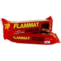 10 x TRONCHETTO P/STUFE E CAMINI FLAMMAT 1 KG