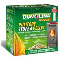 Diavolina Pellet Ramoneur Poêles Chaudières Détruit Suie Conduit 1.5Kg