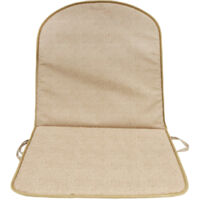 8 x CUSCINO SCHIENALE BASSO DOUBLE TORTORA