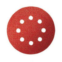 DISCO ABRASIVO FIBRATO VELCRATO 8 FORI IMPERIAL