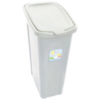 6 x PORTABIANCHERIA 25X35XH53 CM 35 L BIANCO