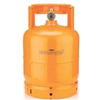 Bouteille de propane 13kg – Conforme directive 2010/35/UE T-PED – Robinet W20X1/14"SX M vertical – Couleur orange pour visibilité – Eurocamping