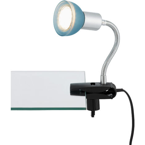 Lampe à pince Globo SERPENT LED Nickel mat H3455845