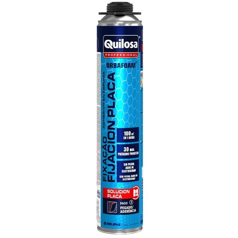 QUILOSA espuma auto adh. fijacion placas t044040 quilosa , Espuma Auto Adh. Fijacion Placas T044040de la marca Quilosa.