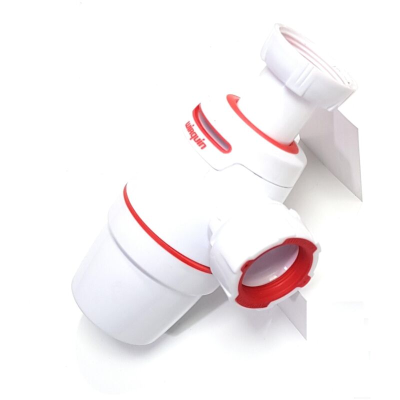 Sifón Neo Air Wirquin - 1-1/4 Pulgada X 40 Mm, Sistema Antiolores Y Antirruidos Para Desagües