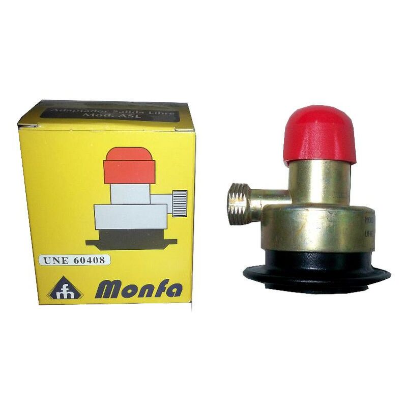 Regulador de gas butano 50GR/CM2 Monfa