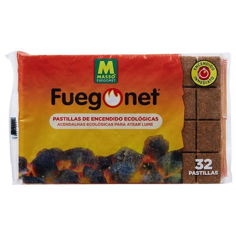 MIBRICOTIENDA masso fuegonet 32 (24+8) pastillas auto.ecologic.200 gr 231094