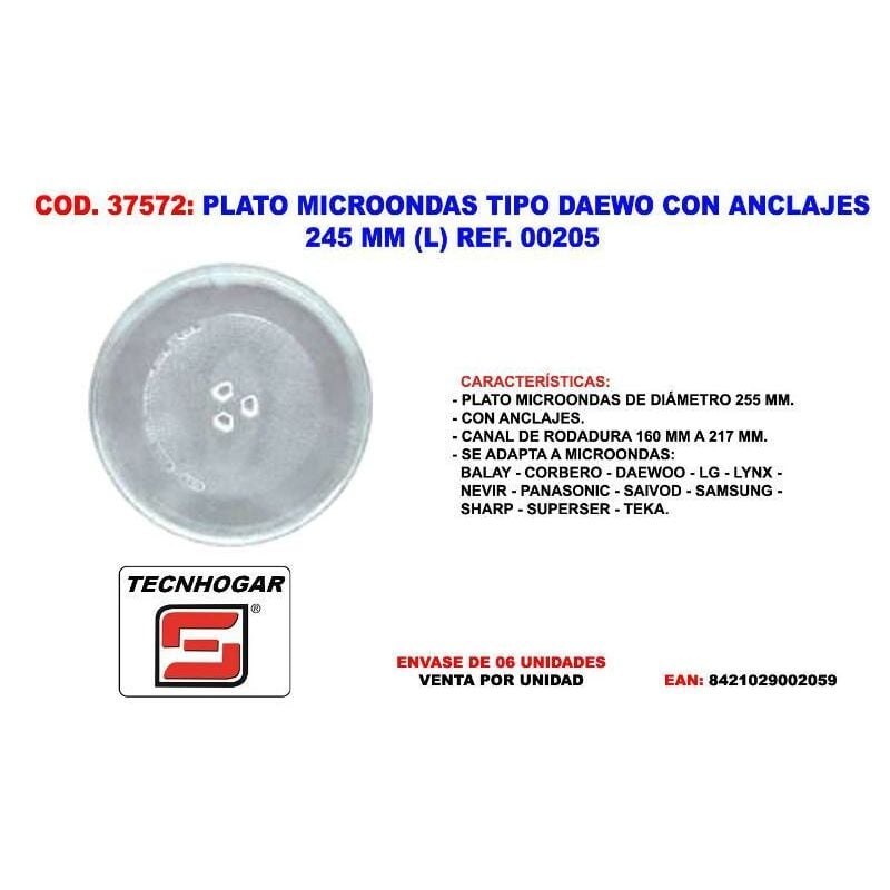 SOPORTE MULTI PLATO PARA MICROONDAS