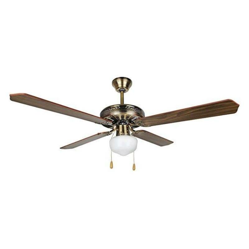 MIBRICOTIENDA orbegozo ventilador techo 132 cm 1 e27 60w cl06132 m ref 12195