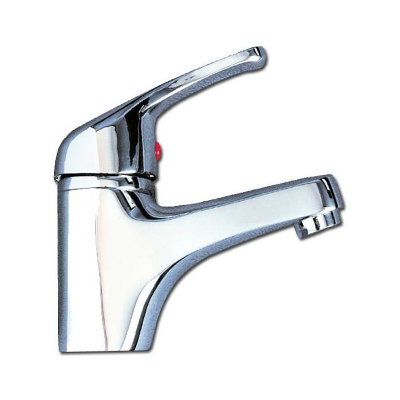 MIBRICOTIENDA pluvia grifo capri monomando lavabo laton cromo cartucho ceramic