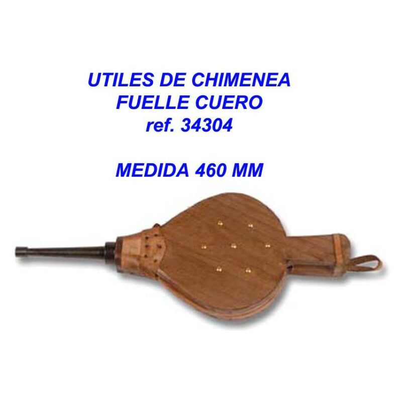 MIBRICOTIENDA utiles chimenea fuelle cuero 460 mm 34304