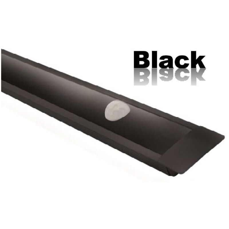 MIBRICOPLUS lámpara para embutir slim-r pir negro largo slim-r 863 (caja 2)