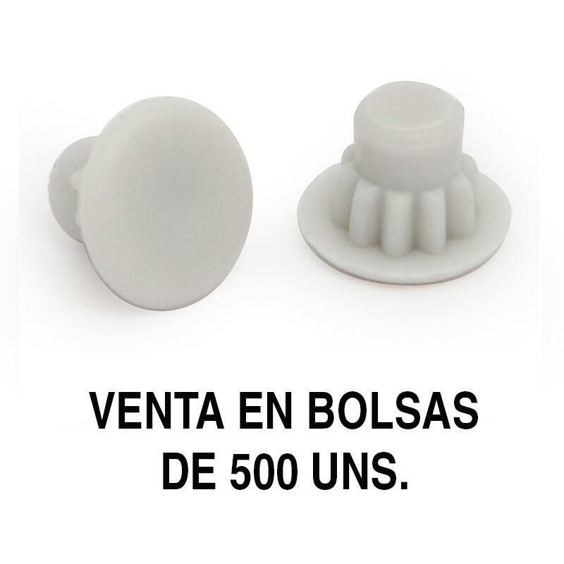MIBRICOPLUS tapa mina ag.5mm gris (500u)