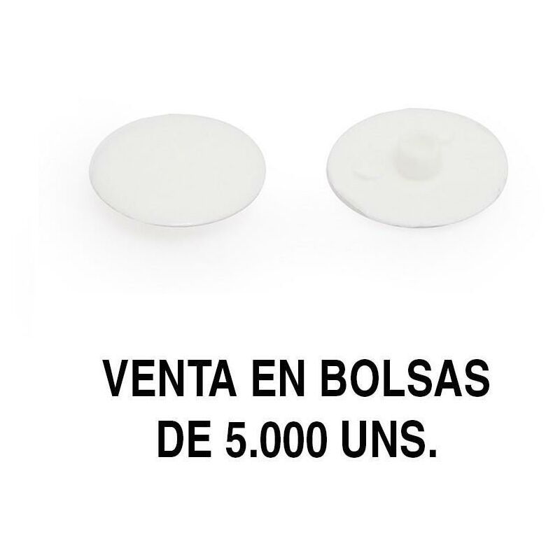MIBRICOPLUS tapa excéntrica gozo ag.4 d17 blanco (5.000u)