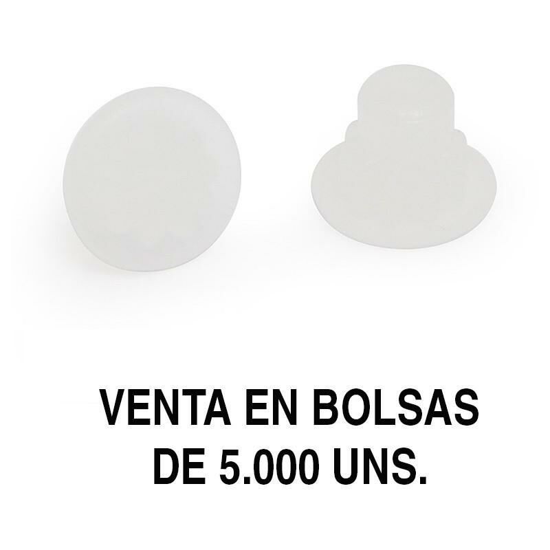 MIBRICOPLUS tapa mina ag.5mm translucido (5.000u)