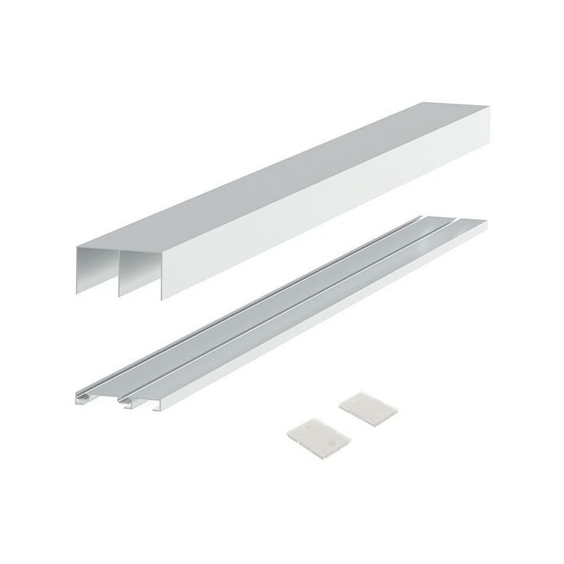 MIBRICOPLUS kit guia berna plata mate 2m. a75 para puerta sp10/16.