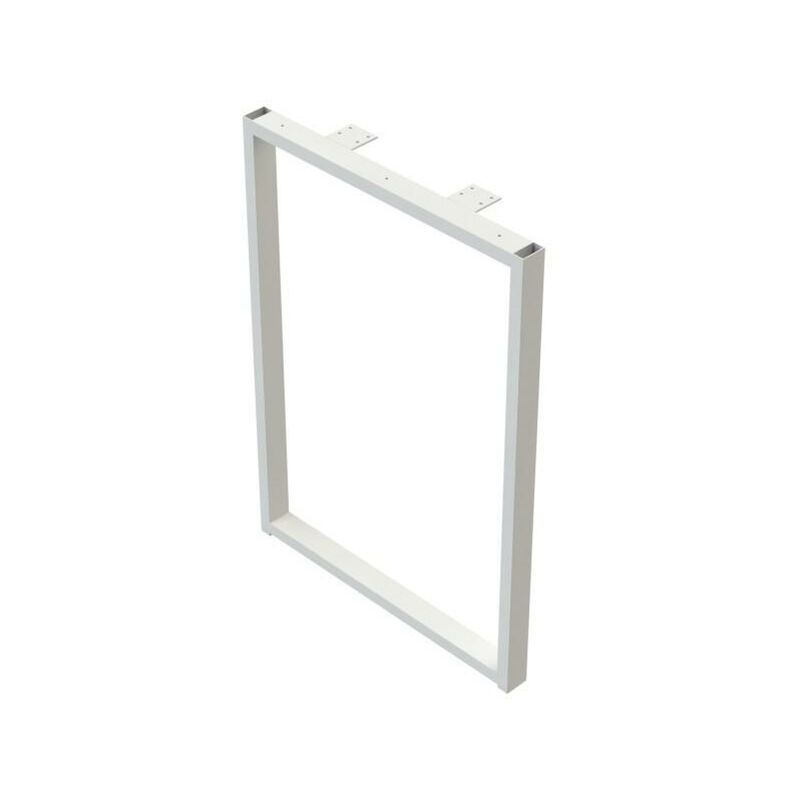 MIBRICOPLUS pata metal usha h720 acabado blanco