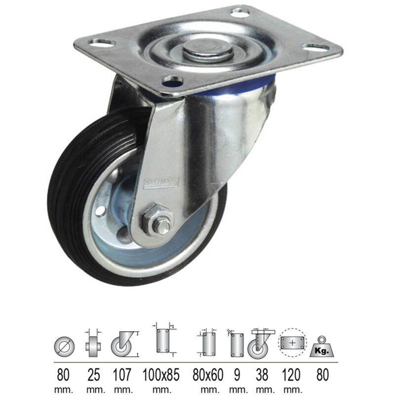 WOLFPACK LINEA PROFESIONAL – Catena Plastica Bicolore 8 Mm, Rotolo Da 25 Metri, Resistente E Di Qualità