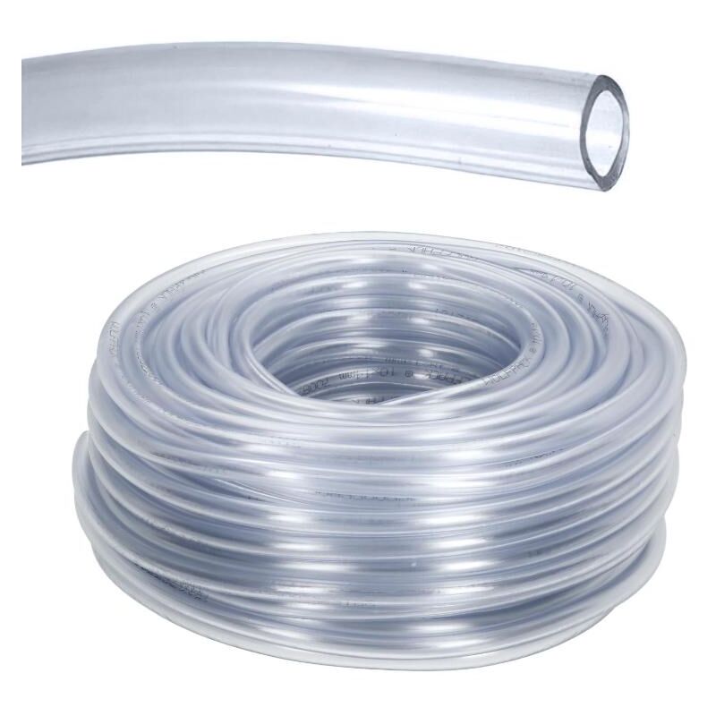 Tubo Livello Trasparente 8x12 Mm - Rotolo Da 50 Metri Per Fai Da Te E Professionisti - Foto 5