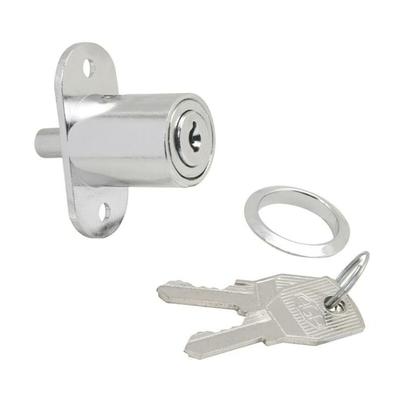 Cerradura-Tirador Silver Para Puertas Correderas De Aluminio. Con
