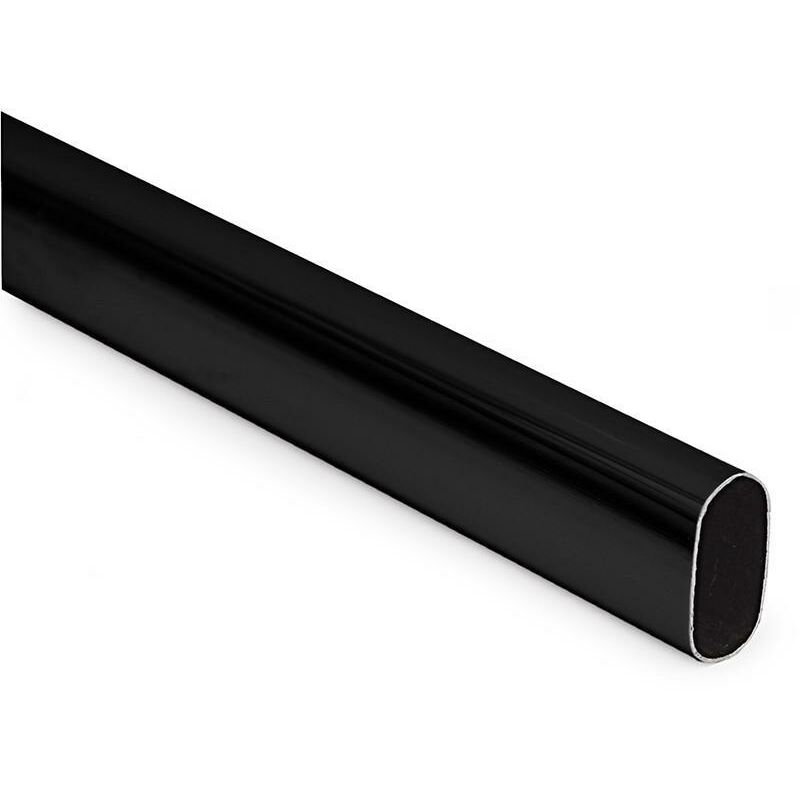 MIBRICOPLUS tubo stor armario redondo ø25 3m negro (venta por barras de 3mts.)