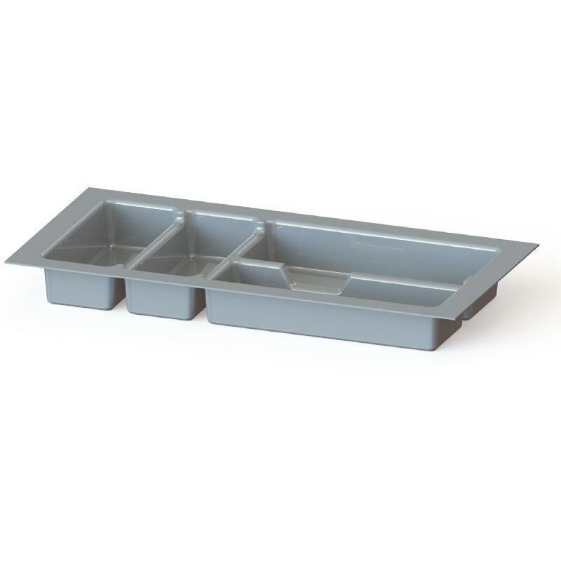 MIBRICOPLUS cubertero mauro para cajón m300 gris