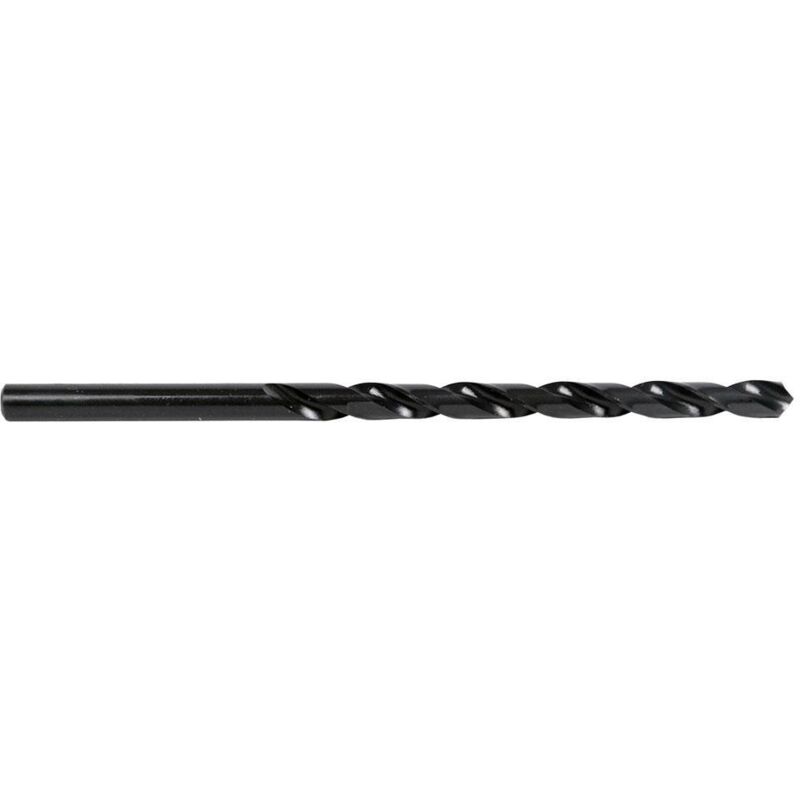Brocas Métricas Largas HSS-R Silverline 10 Pzas – 2,5 X 95 Mm, Para Metal, Madera, Plástico Y Aluminio