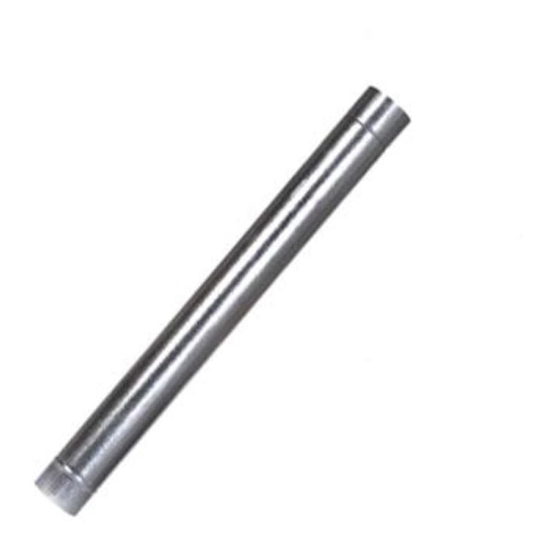 Meganei Tubo Estufa galvanizado 110mm. 1mt. theca 7500004 acero chapa 110