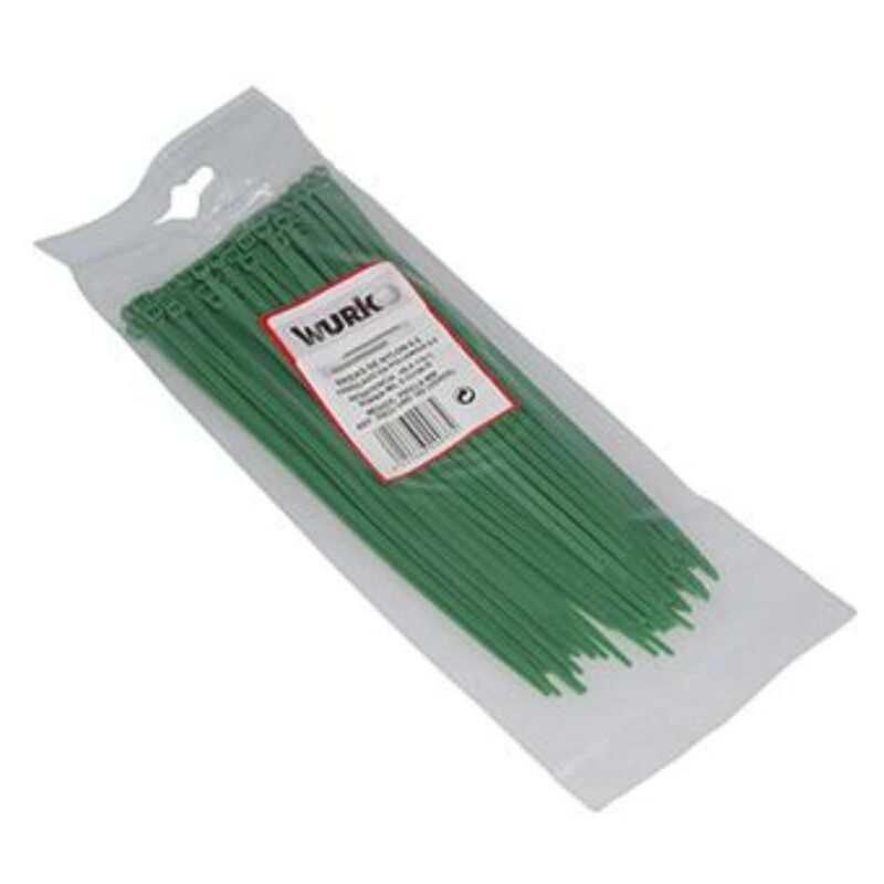 Meganei Bridas Verdes 4.8x200 mm bolsa 100 200x4.8 alex 20043 31261 4.8200