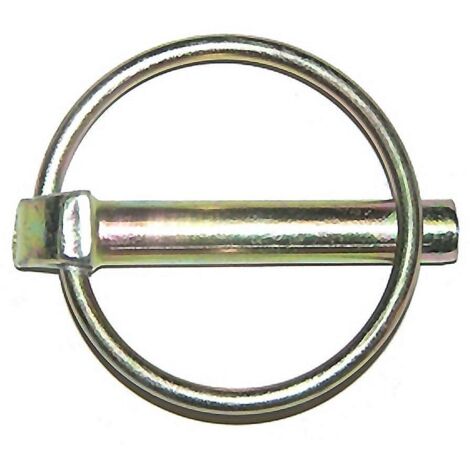 WURKO pasador anilla 5 mm zincado sgm/0142 , Pasador de anilla. - Tamaño: 5 mm. - Zincado. - Usos: mecánica, remolques,agricultura, construcción, etc. - Pasador de anilla 8 mm.