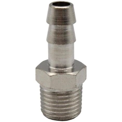 FAHER racor macho con espiga 1/4 bspp-d-8 , Racord macho con espiga 1/4 BSPP Faher Diseñado para aplicaciones neumáticas Ideal para usar con compresores de aire comprimido.